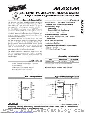 MAX8505EEE+ datasheet pdf MAXIM - Dallas Semiconductor