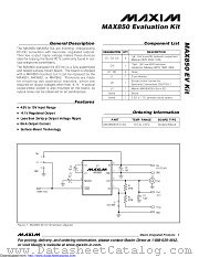 MAX850EVKIT-SO datasheet pdf MAXIM - Dallas Semiconductor