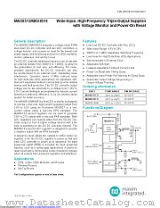 MAX8514 datasheet pdf MAXIM - Dallas Semiconductor