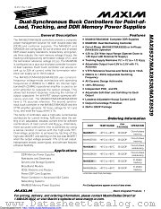 MAX8539EEI+ datasheet pdf MAXIM - Dallas Semiconductor