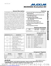 MAX8568AEVKIT datasheet pdf MAXIM - Dallas Semiconductor