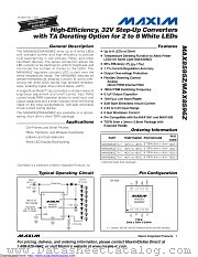MAX8595ZETA+T datasheet pdf MAXIM - Dallas Semiconductor