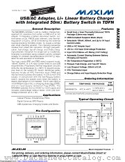 MAX8606 datasheet pdf MAXIM - Dallas Semiconductor