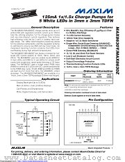 MAX8630YETD15+ datasheet pdf MAXIM - Dallas Semiconductor