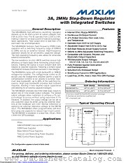 MAX8643AETG/V+ datasheet pdf MAXIM - Dallas Semiconductor