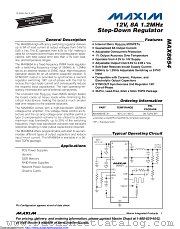 MAX8654ETX+T datasheet pdf MAXIM - Dallas Semiconductor