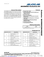 MAX8685CEVKIT+ datasheet pdf MAXIM - Dallas Semiconductor