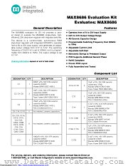 MAX8686EVKIT+ datasheet pdf MAXIM - Dallas Semiconductor