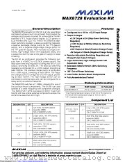 MAX8728EVKIT datasheet pdf MAXIM - Dallas Semiconductor