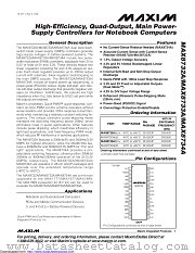 MAX8733A datasheet pdf MAXIM - Dallas Semiconductor