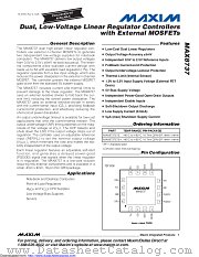 MAX8737 datasheet pdf MAXIM - Dallas Semiconductor