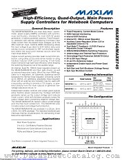 MAX8744 datasheet pdf MAXIM - Dallas Semiconductor