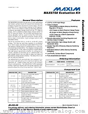 MAX8758EVKIT datasheet pdf MAXIM - Dallas Semiconductor