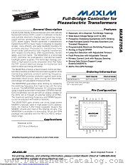 MAX8785A datasheet pdf MAXIM - Dallas Semiconductor