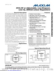 MAX883EPA+ datasheet pdf MAXIM - Dallas Semiconductor