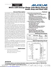 MAX8821 datasheet pdf MAXIM - Dallas Semiconductor