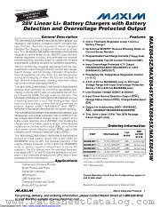 MAX8845WETC+ datasheet pdf MAXIM - Dallas Semiconductor