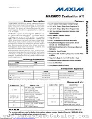 MAX8855EVKIT+ datasheet pdf MAXIM - Dallas Semiconductor