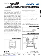MAX8856ETD+T datasheet pdf MAXIM - Dallas Semiconductor
