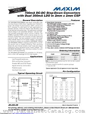 MAX8884ZEREKE+T datasheet pdf MAXIM - Dallas Semiconductor