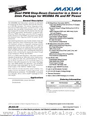 MAX8896 datasheet pdf MAXIM - Dallas Semiconductor