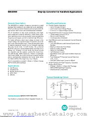 MAX8969EWL37+T datasheet pdf MAXIM - Dallas Semiconductor