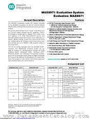 MAX8971EVKIT# datasheet pdf MAXIM - Dallas Semiconductor