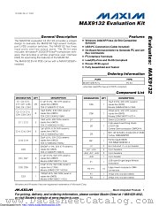 MAX9132EVKIT+ datasheet pdf MAXIM - Dallas Semiconductor