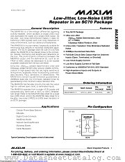 MAX9155EXT+T datasheet pdf MAXIM - Dallas Semiconductor