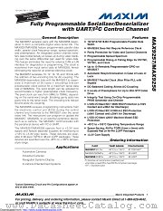 MAX9257GCM/V+ datasheet pdf MAXIM - Dallas Semiconductor
