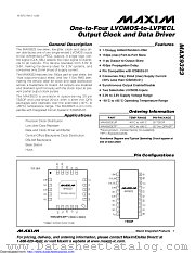 MAX9323EUP datasheet pdf MAXIM - Dallas Semiconductor