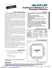 MAX9392EHJ+ datasheet pdf MAXIM - Dallas Semiconductor