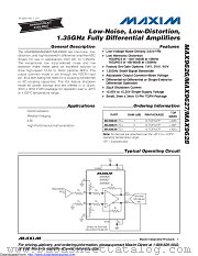 MAX9628ATC+ datasheet pdf MAXIM - Dallas Semiconductor