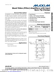 MAX9658AEE+ datasheet pdf MAXIM - Dallas Semiconductor