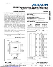 MAX9669ETI+CBP datasheet pdf MAXIM - Dallas Semiconductor