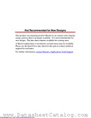 MAX9698B datasheet pdf MAXIM - Dallas Semiconductor