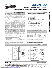 MAX9728B datasheet pdf MAXIM - Dallas Semiconductor
