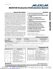 MAX9729EVCMAXQU datasheet pdf MAXIM - Dallas Semiconductor