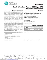 MAX9972BCCS+D datasheet pdf MAXIM - Dallas Semiconductor