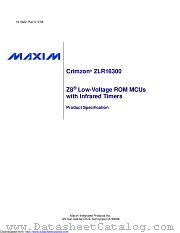 ZLR163H2816GR55A2 datasheet pdf MAXIM - Dallas Semiconductor