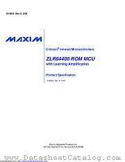 ZLR644S2864GR55FM datasheet pdf MAXIM - Dallas Semiconductor