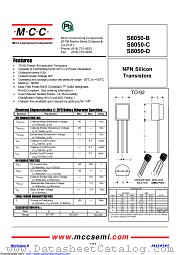 S8050-B datasheet pdf Micro Commercial Components