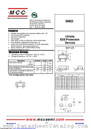 SM22 datasheet pdf Micro Commercial Components
