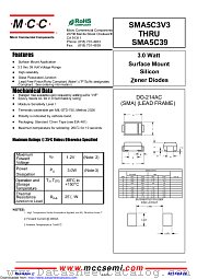 SMA5C8V2 datasheet pdf Micro Commercial Components
