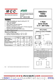 SMAZ33 datasheet pdf Micro Commercial Components