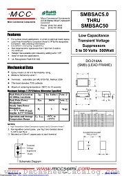 SMBSAC8.5 datasheet pdf Micro Commercial Components