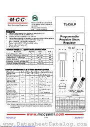 TL431LP datasheet pdf Micro Commercial Components
