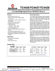 TC4427AVOA-VAO datasheet pdf Microchip