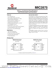 MIC2875-4.75YMT-T5 datasheet pdf Microchip