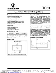 TC51N2202ECBTR datasheet pdf Microchip